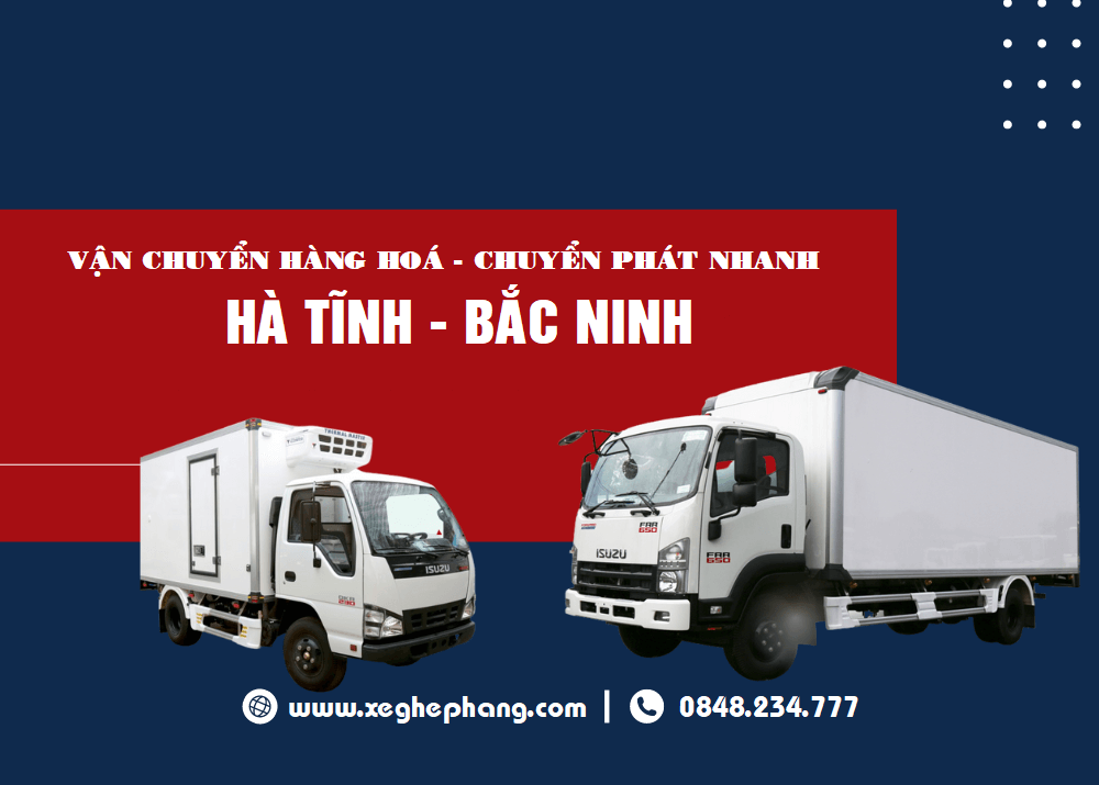 vận chuyển hàng hoá Hà Tĩnh - Bắc Ninh